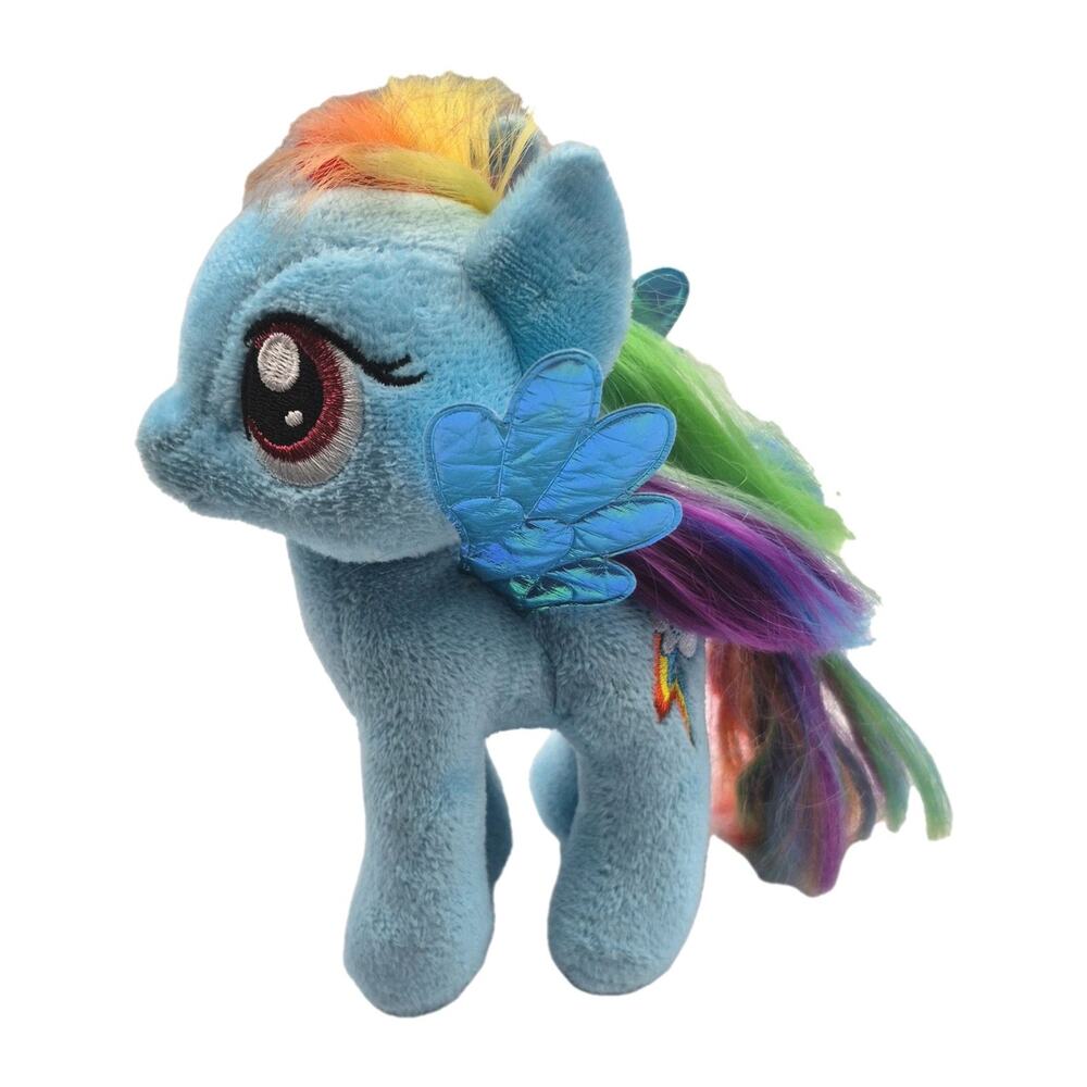 TY My Little Pony Rainbow Dash 7" Plush Vivid Color